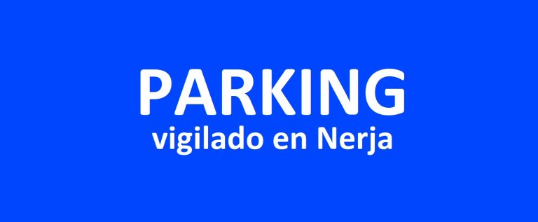 Parking vigilado en Nerja